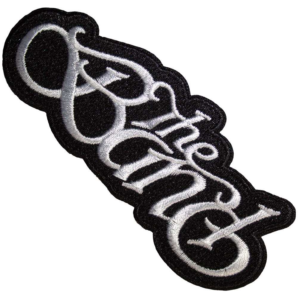 The Band - Logo Patch - Zwart/Wit